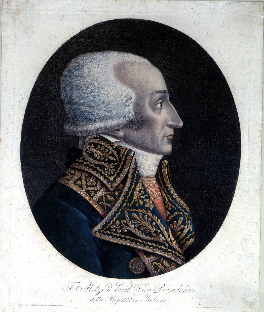 Portrett av Francesco Melzi d