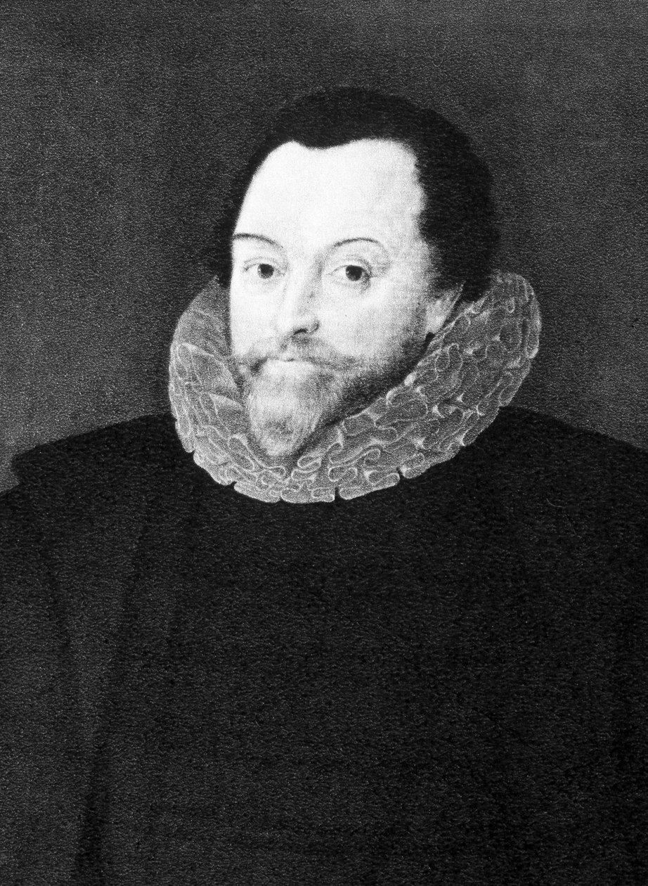 Portrett av Francis Drake (1540-1596) av Unknown artist