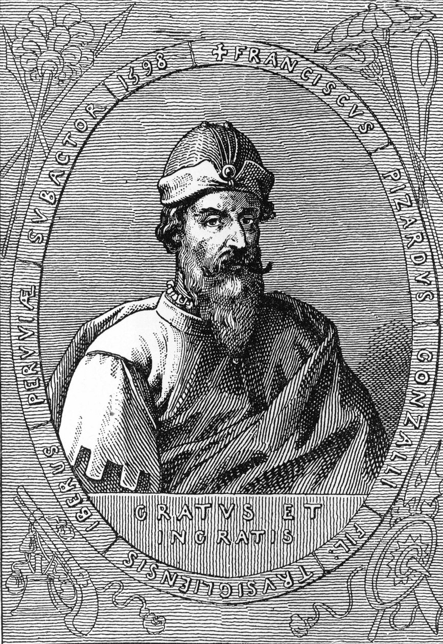 Portrett av Francisco Pizarro (i fr. Francois Pizarre av Unknown artist