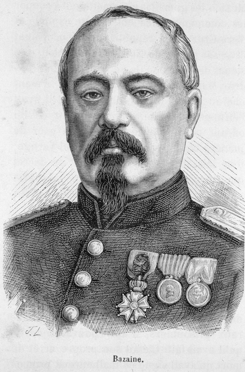 Portrait of Francois Achille Bazaine (Francois-Achille av Unknown artist