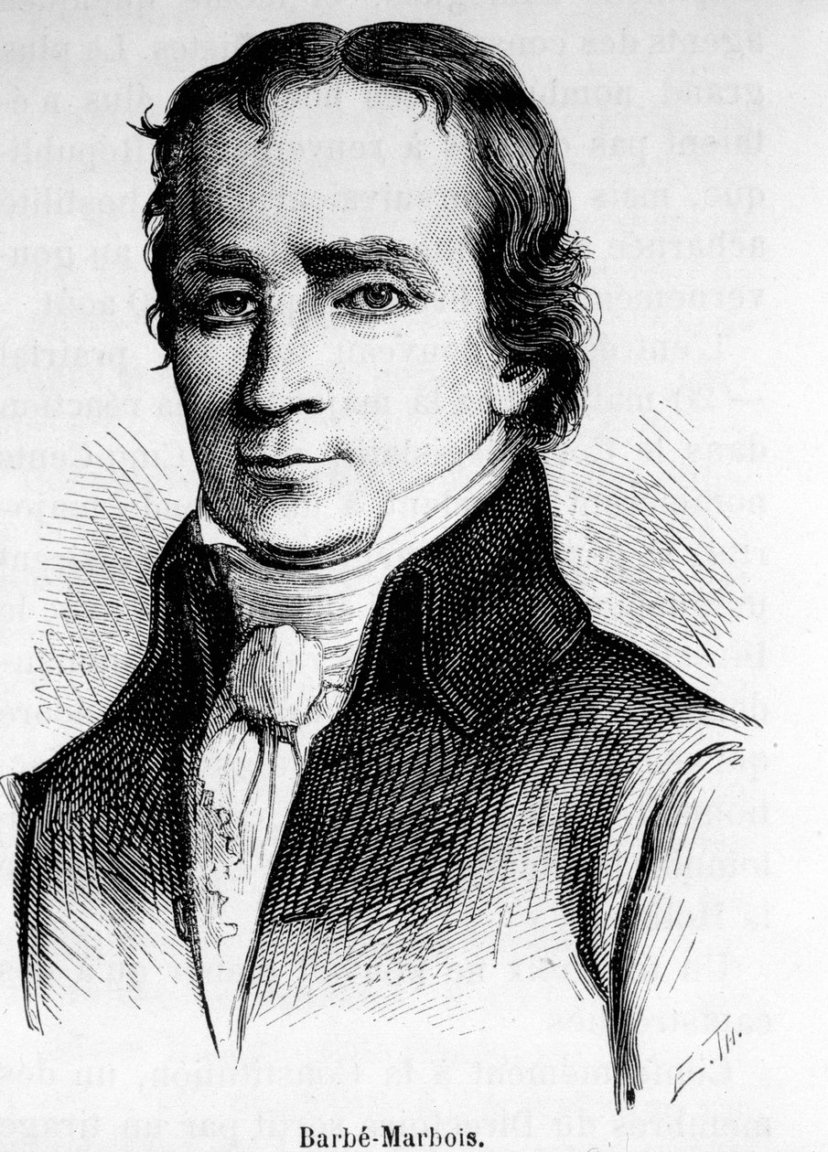 Portrett av Francois Barbe-Marbois (Barbe Marbois av Unknown artist