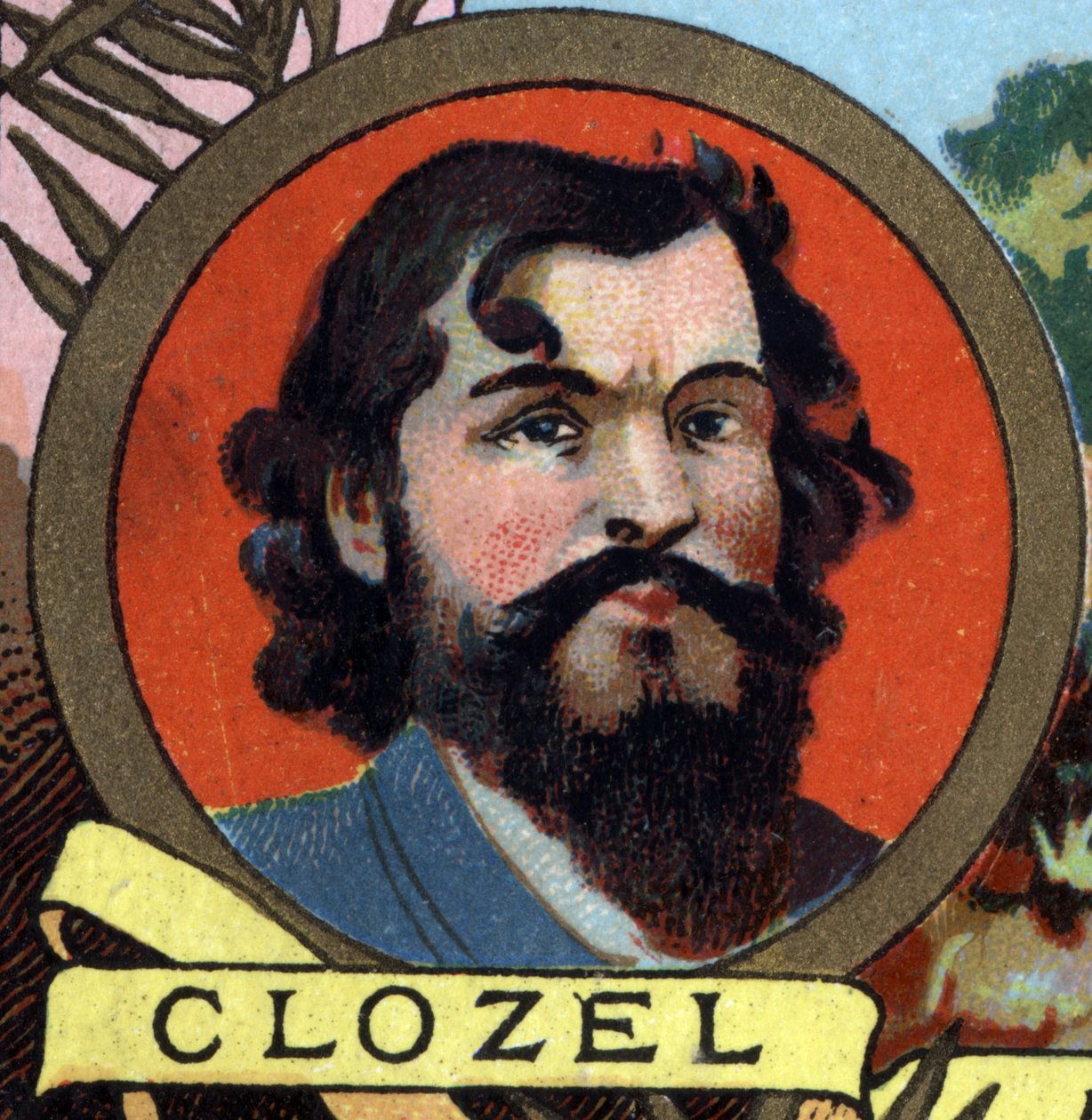 Portrett av Francois Clozel (1860-1918) fransk oppdagelsesreisende og tolk. av Unknown artist
