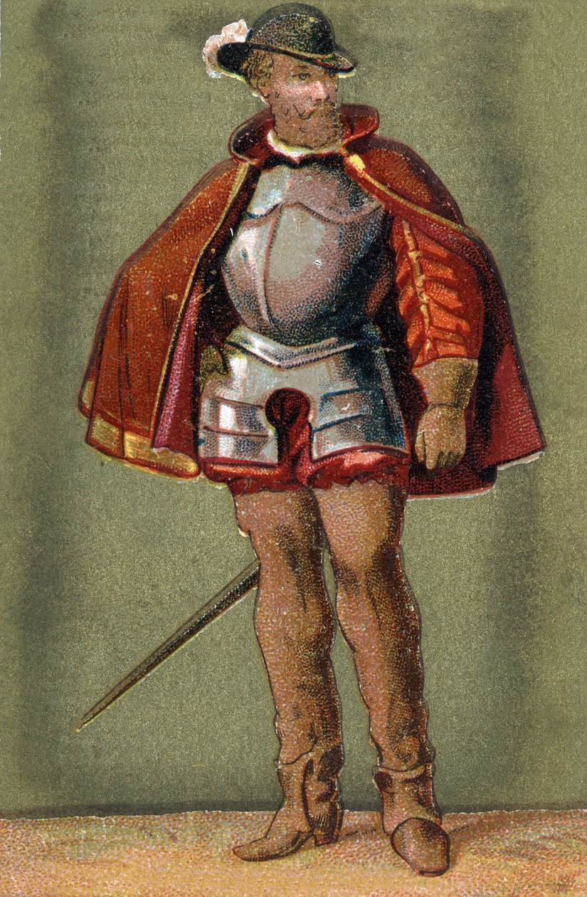 Portrett av Francois I av Lorraine (1519-1563), hertug av Guise og hertug av Aumale, til og med av Frankrike. av Unknown artist