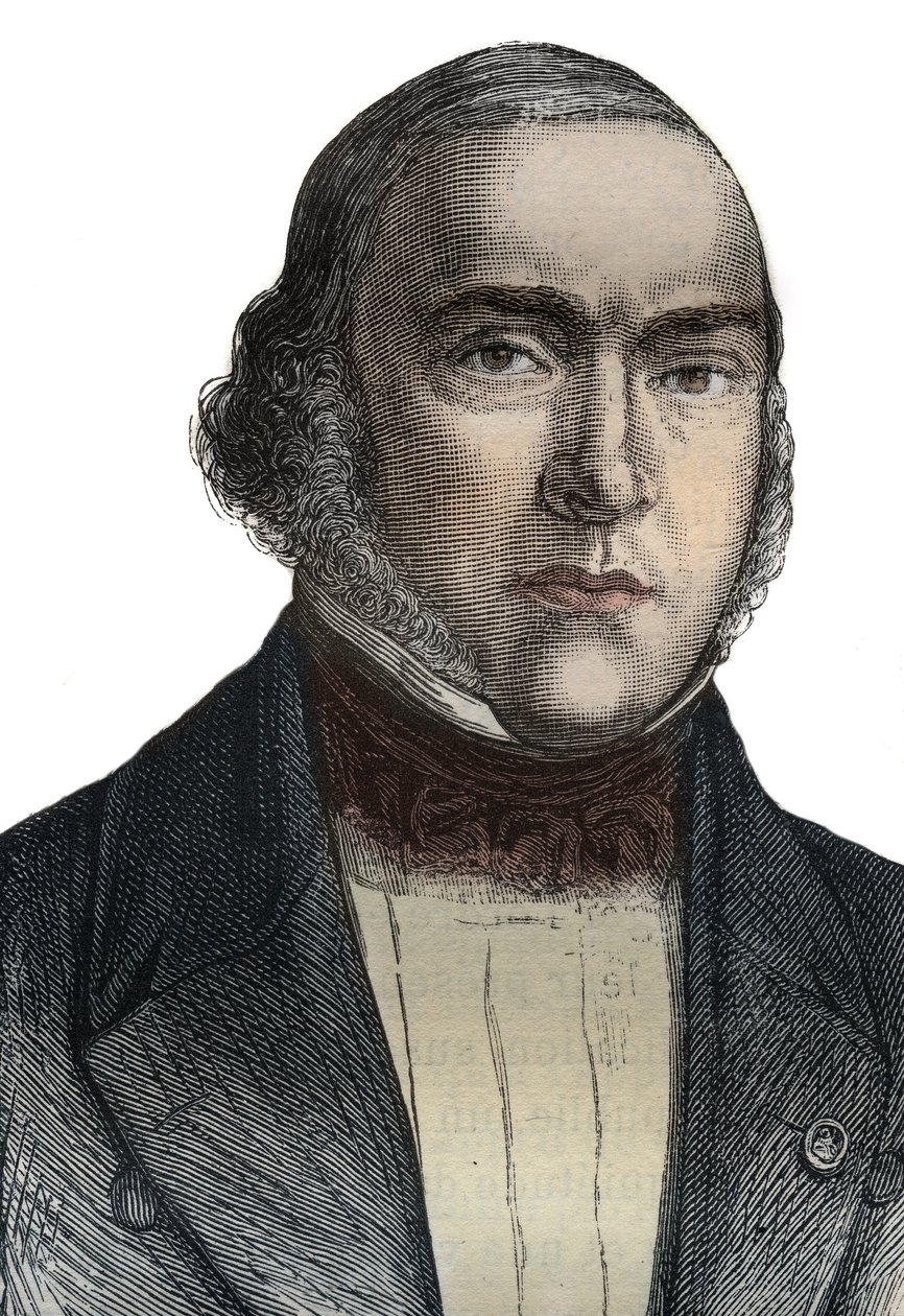 Portrett av Francois Jean Leon de Maleville, kjent som Leon de Maleville (1803, -1879), fransk politiker. av Unknown artist