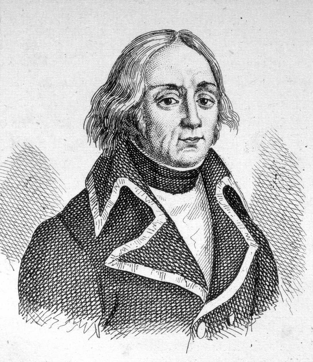 Portrett av François Christophe Kellermann, hertug av Valmy (1735 - 1820). av Unknown artist