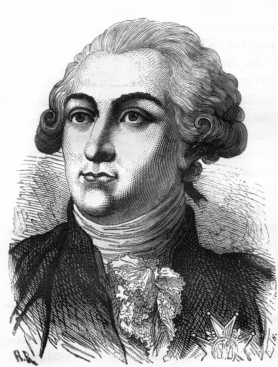 Portrait of François Claude Amour, Marquis de Bouillé (1739-1800), French General. av Unknown artist