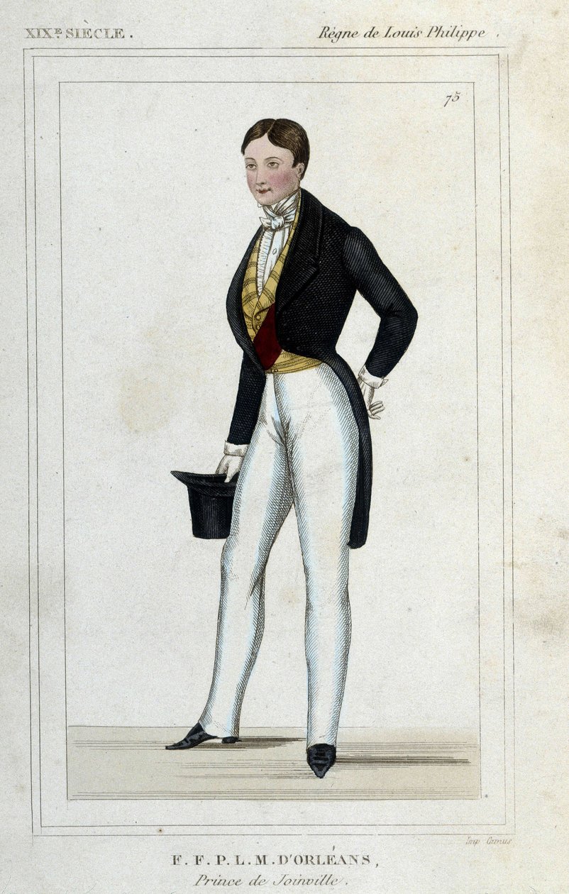Portrett av François Ferdinand Philippe d