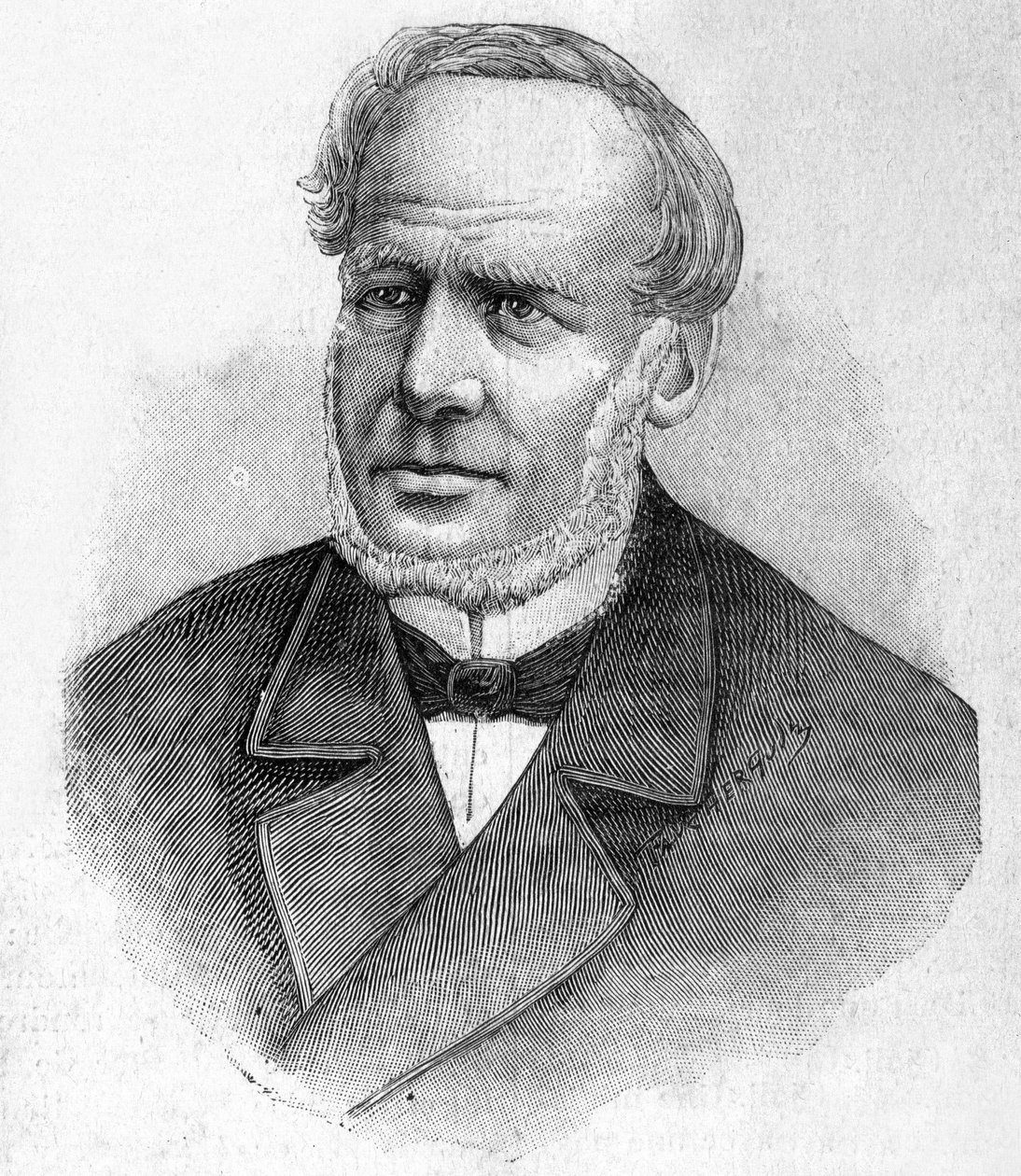 Portrett av Franz de Champagny (1804 - 1882) - i "" Les Contemporains", n.d. sent på 1800-tallet. av Unknown artist