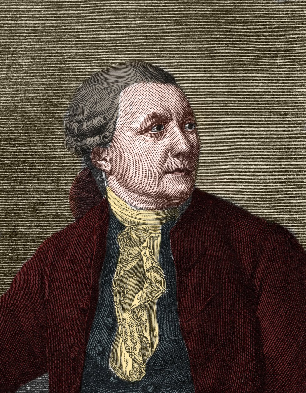 Portrett av Friedrich Gottlieb KLOPSTOCK (1724-1803) tysk poet. av Unknown artist