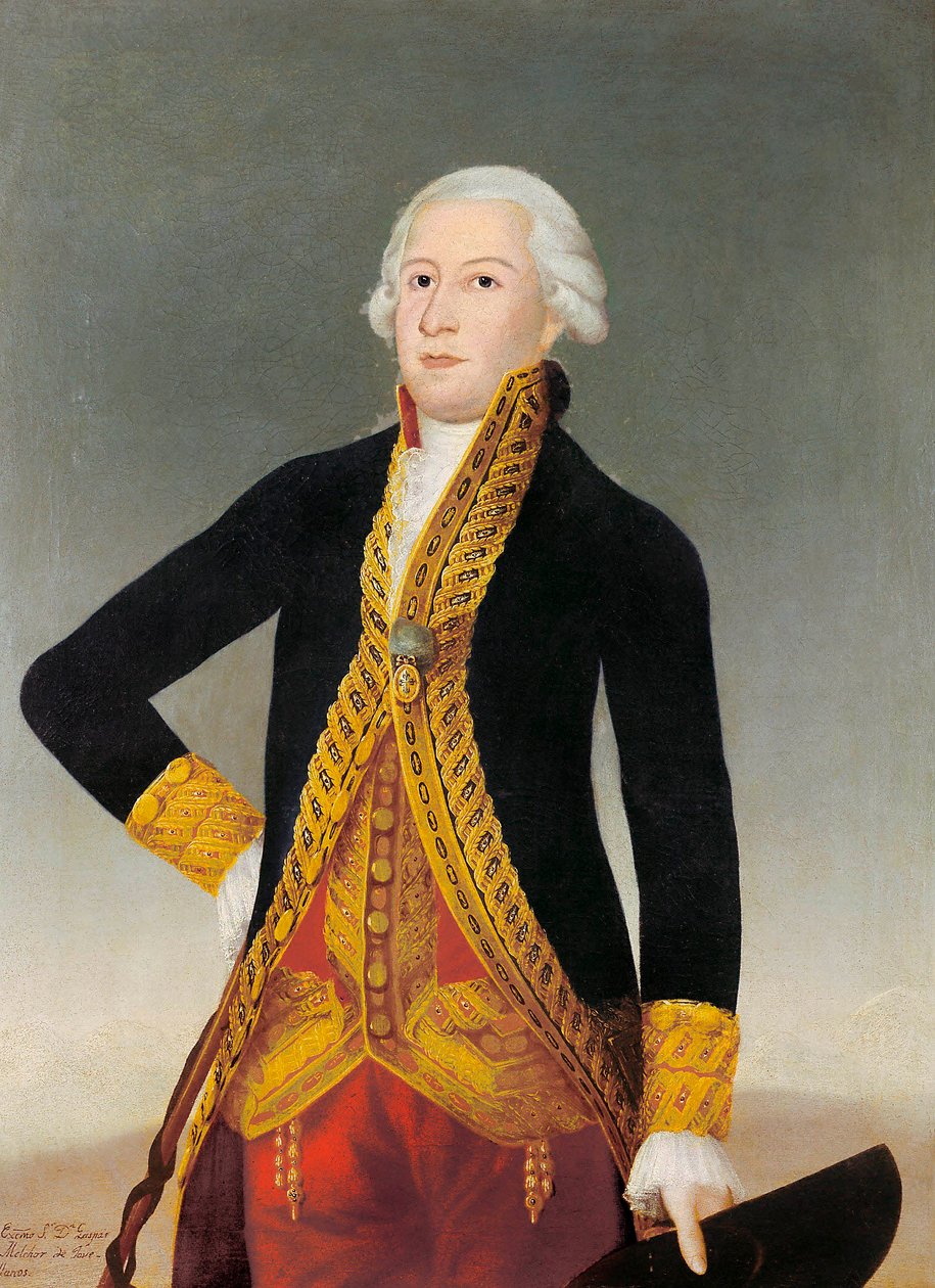 Portrett av Gaspard-Melchor de Jovellanos eller Gaspard Melchor Jove Llanos (1744-1814), spansk sorenskriver av Unknown artist