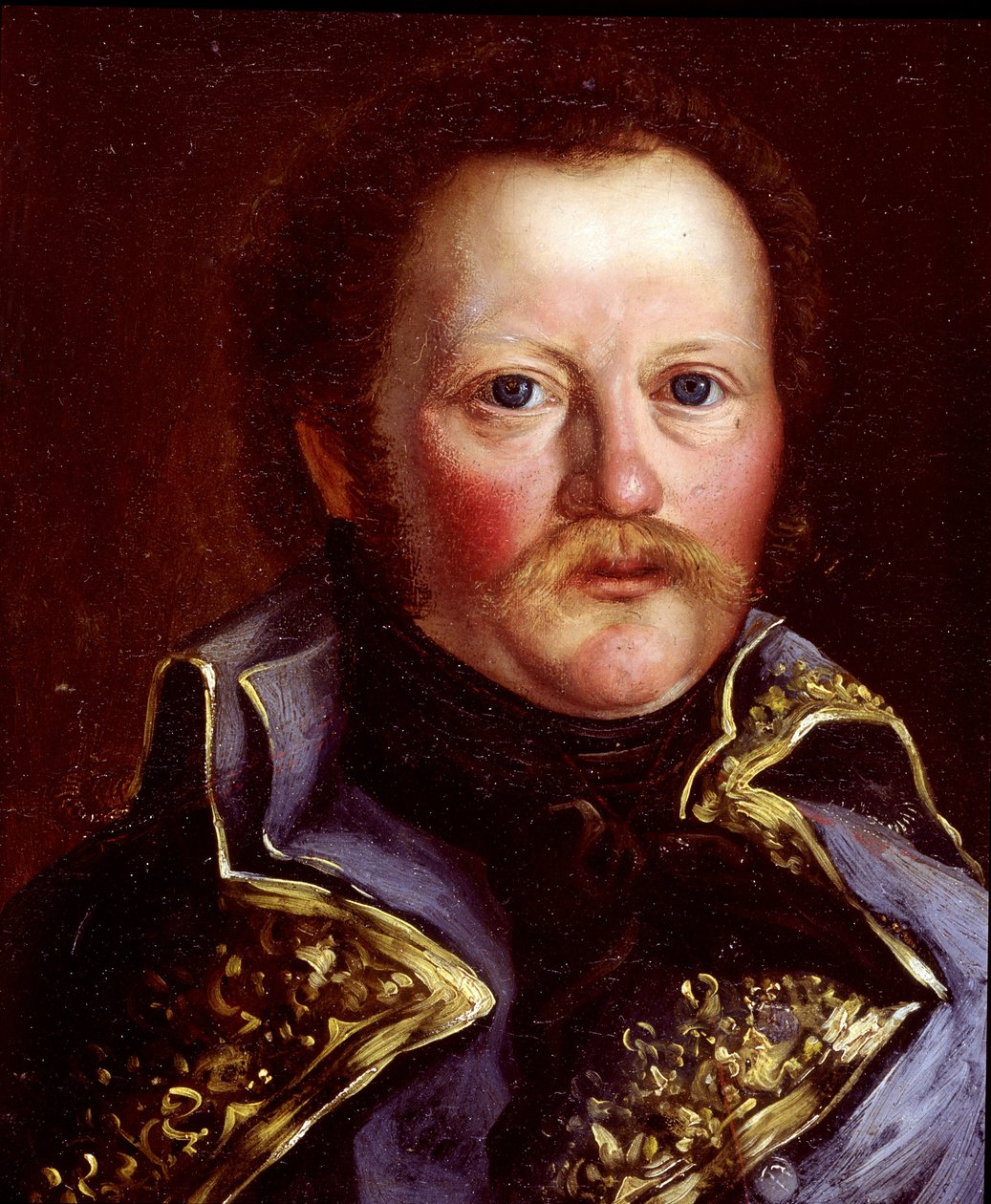 Portrett av general Custine (1740 - 1793). av Unknown artist