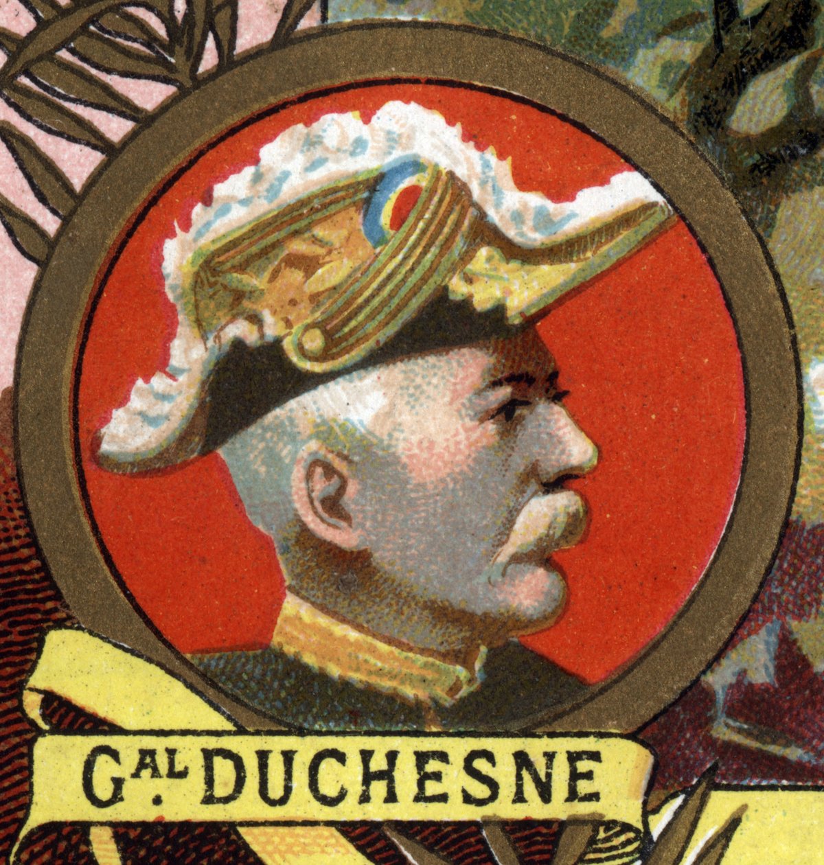 Portrett av general Jacques Charles Rene Achille DUCHESNE (1837-1918). av Unknown artist