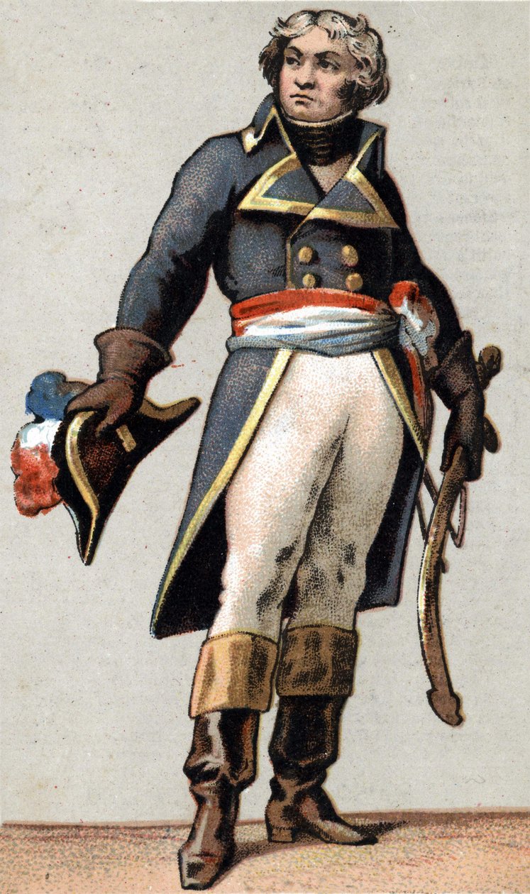Portrait of General Jean Baptiste Kléber (1753 - 1800) av Unknown artist