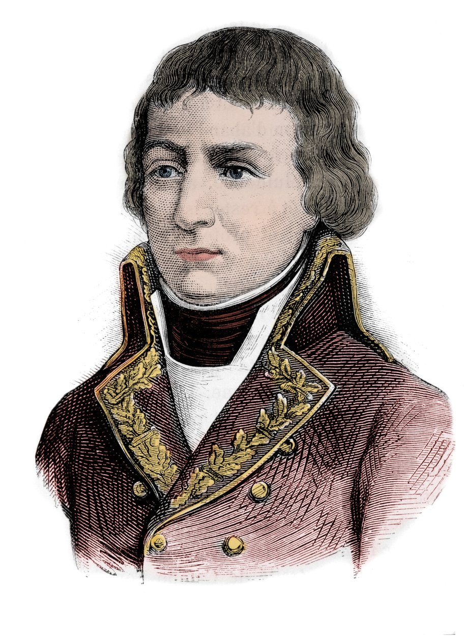 Portrett av general Leonard Mathurin Duphot 1769-1797 av Unknown artist