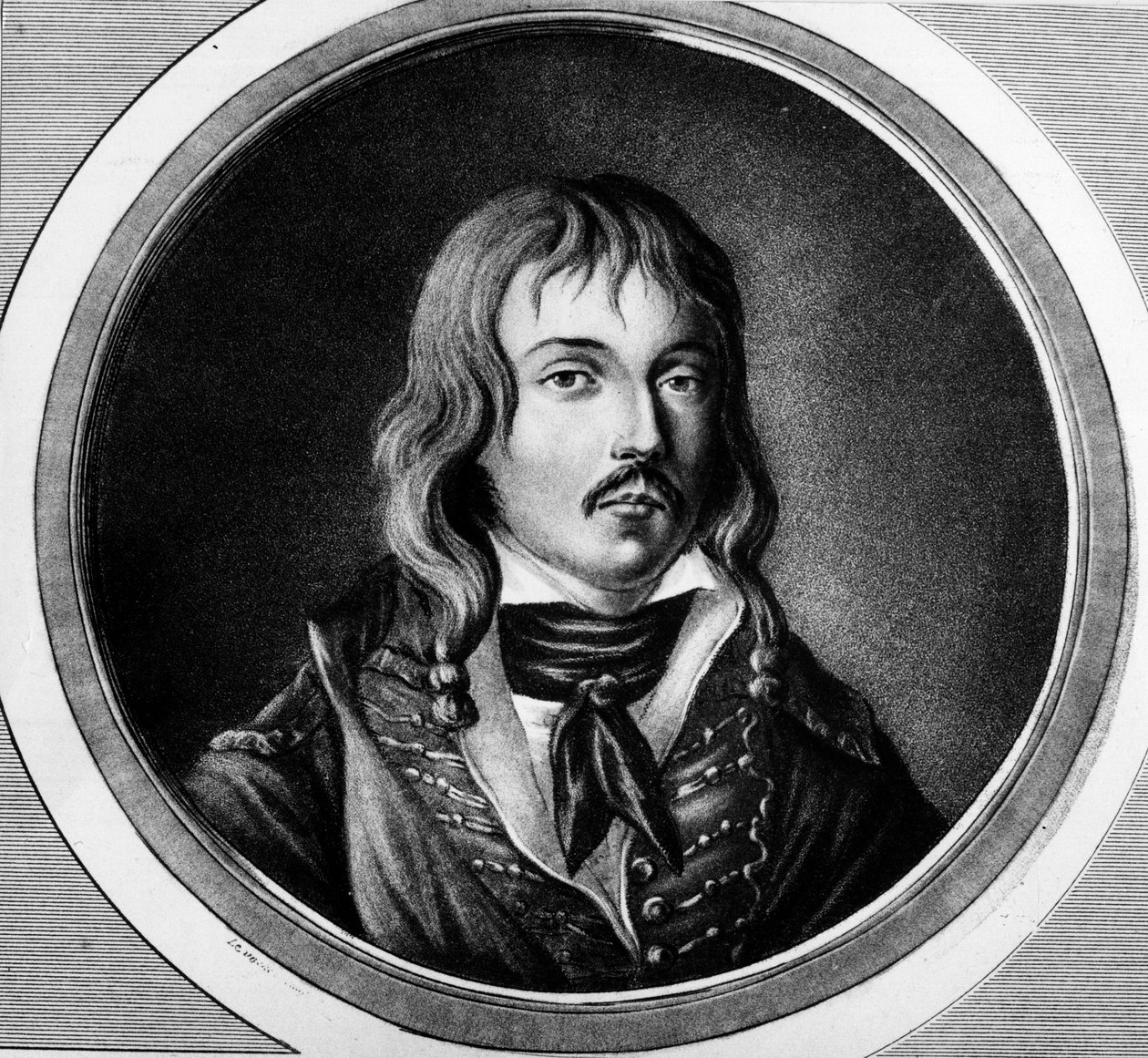 Portrett av general Marceau (Francois-Severin Desgraviers Marceau av Unknown artist