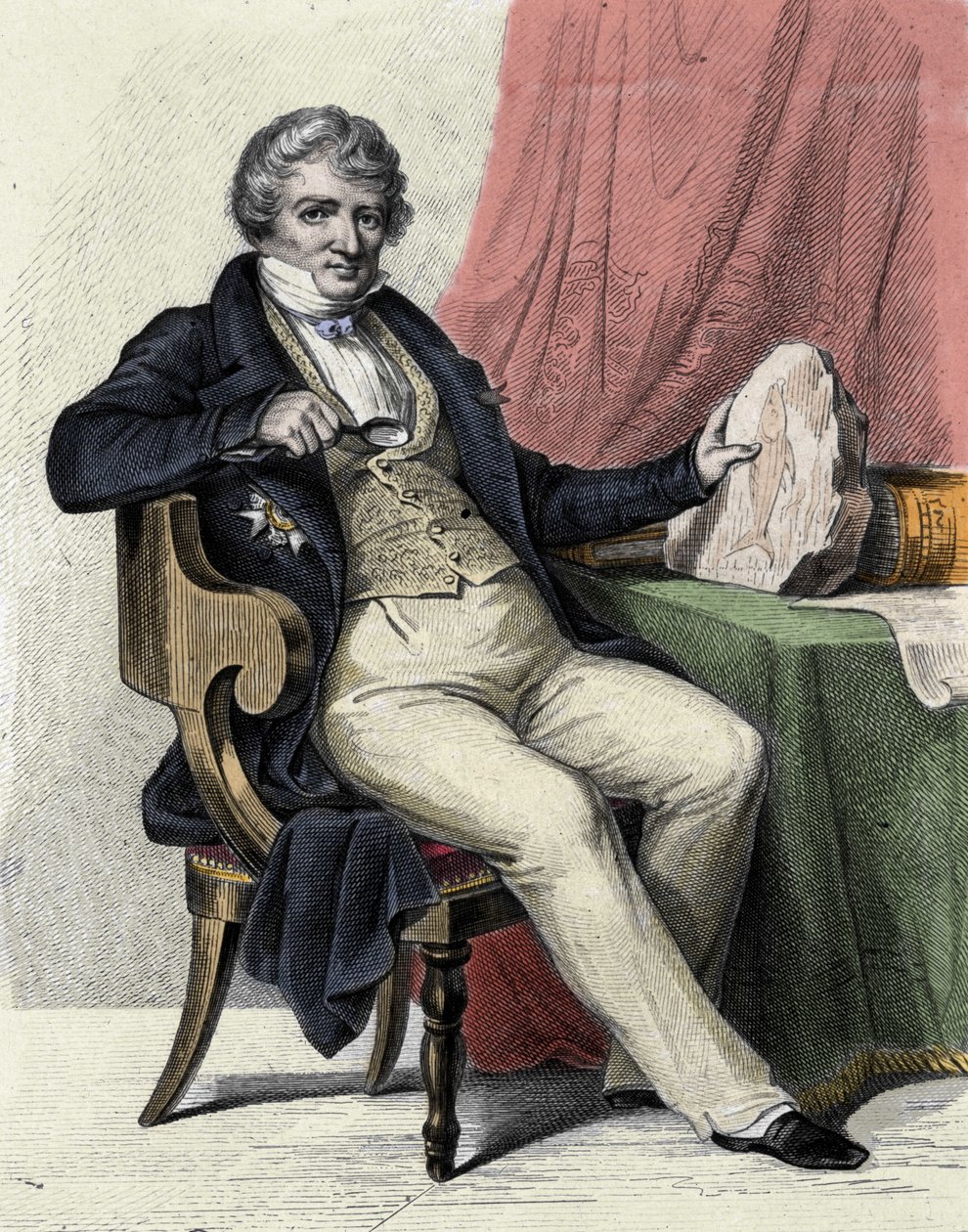 Portrett av Georges Cuvier av Unknown artist