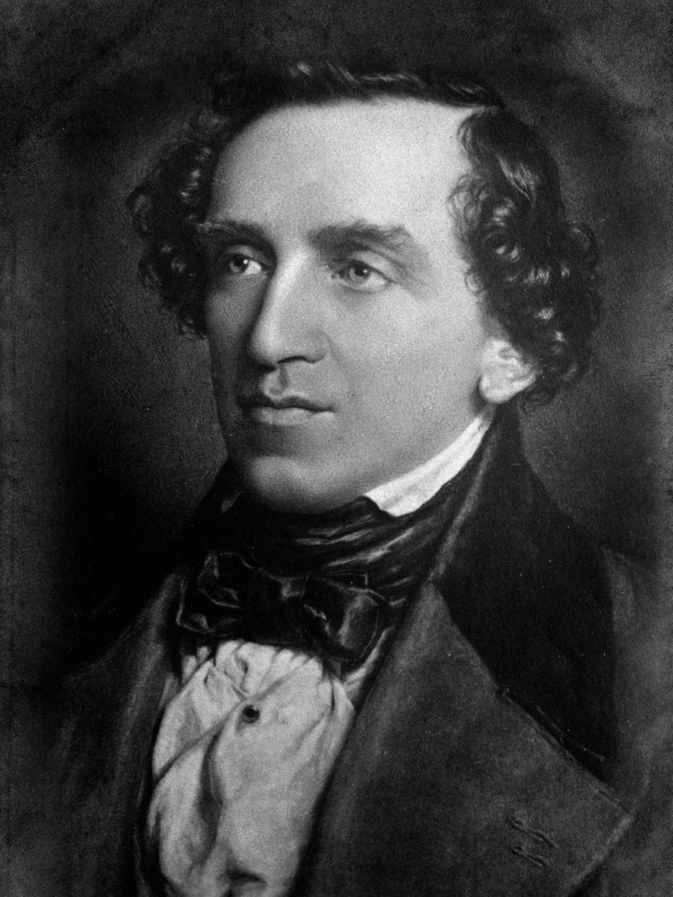 Portrett av Giacomo Meyerbeer (gravering) av Unknown artist
