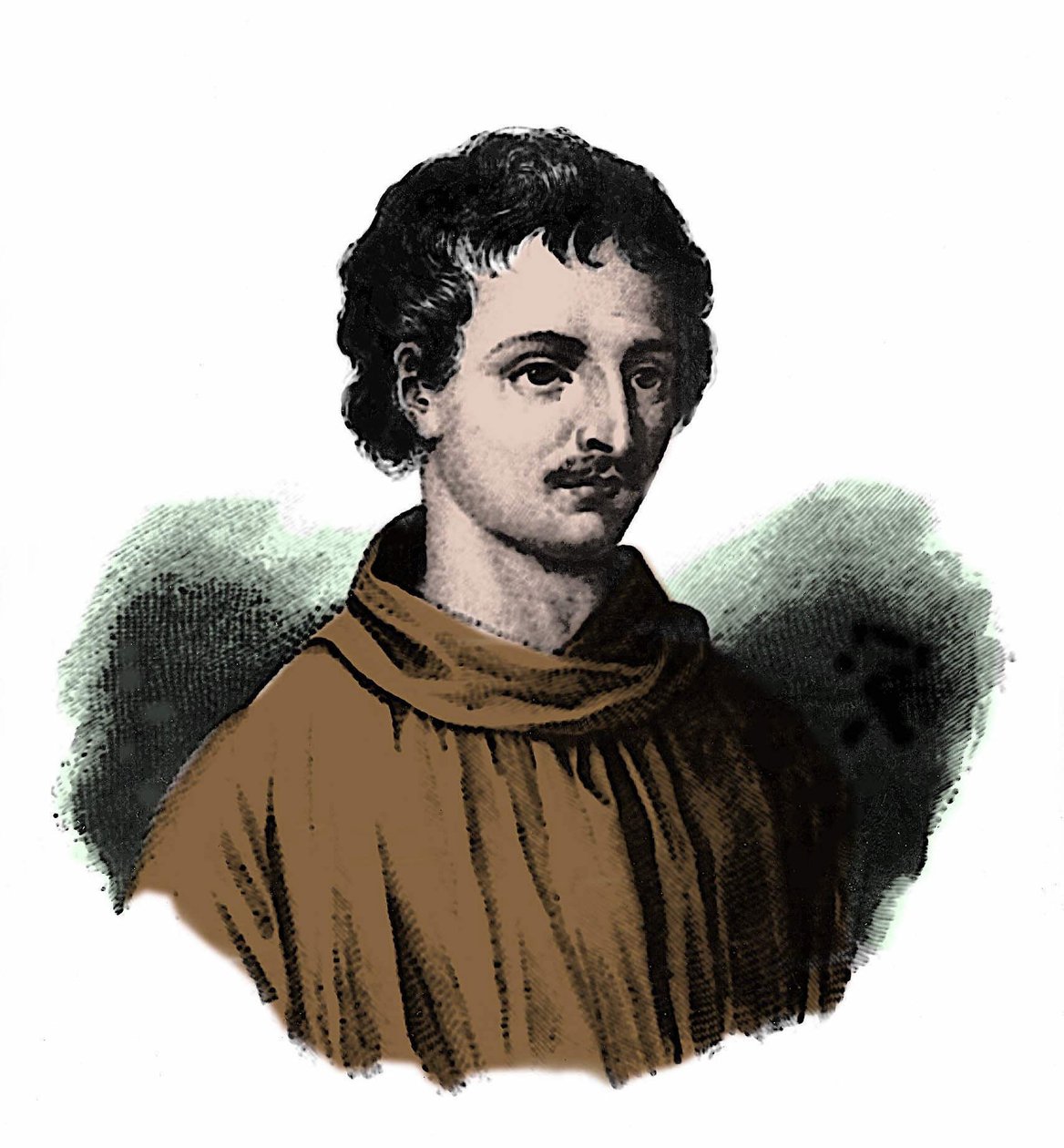 Portrett av Giordano Bruno (1548-1600) av Unknown artist