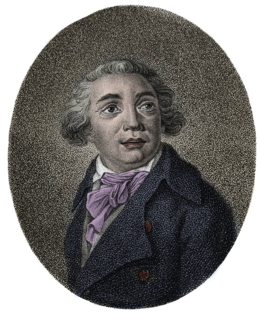 Portrett av Giovanni Paisiello (1740 - 1816) italiensk komponist av Unknown artist