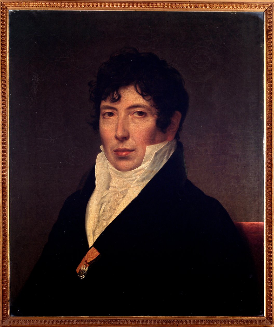 Portrett av Girolamo Crescentini (1762-1846) Italiensk sanger castrato (castrat) Anonymt maleri. 1800-tallet. Bologna Civic Bibliografisk museum av Unknown artist