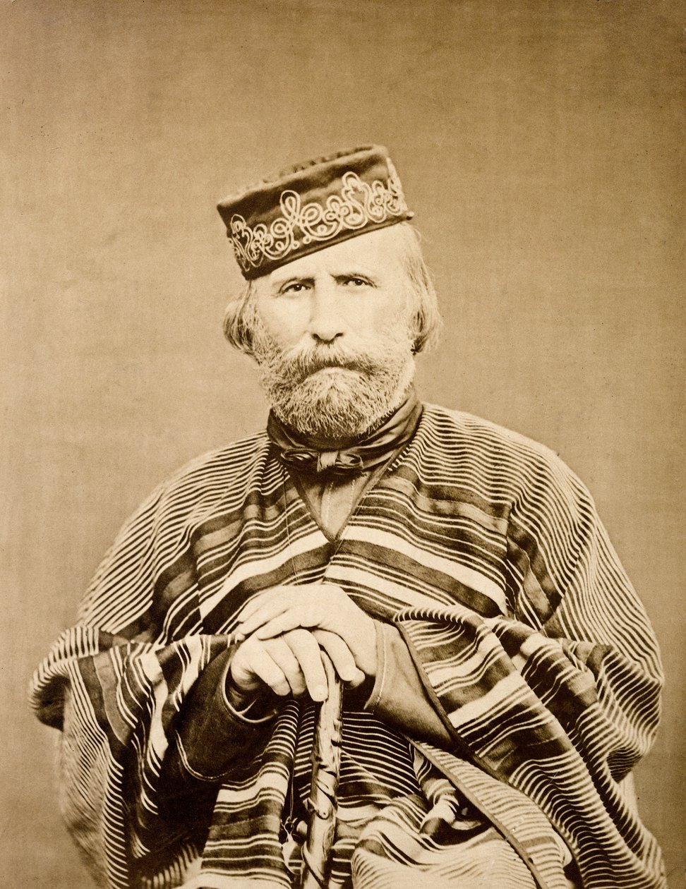 Portrett av Giuseppe Garibaldi (1807-1882) 1865 av Unknown artist