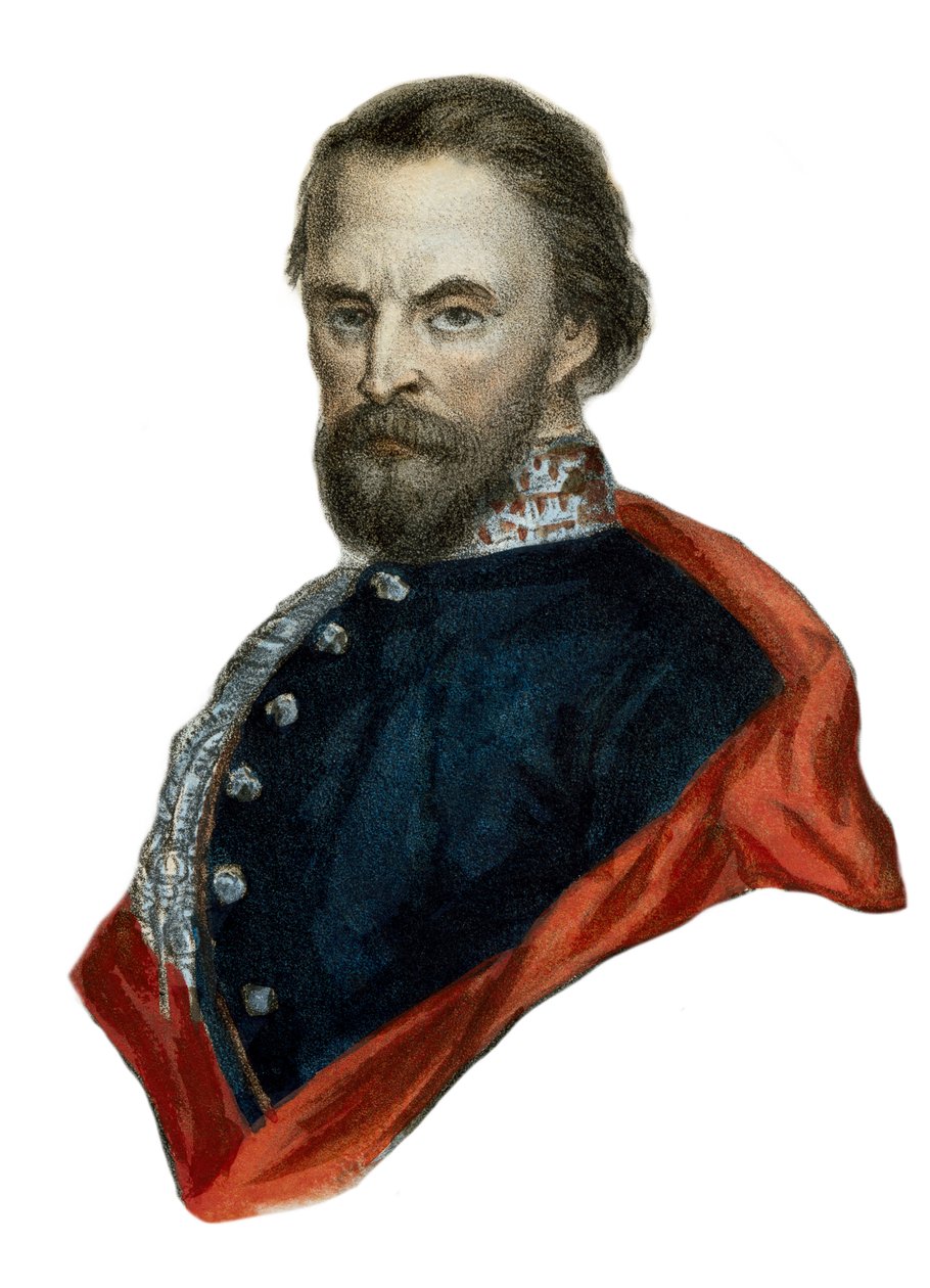 Portrett av Giuseppe Garibaldi av Unknown artist