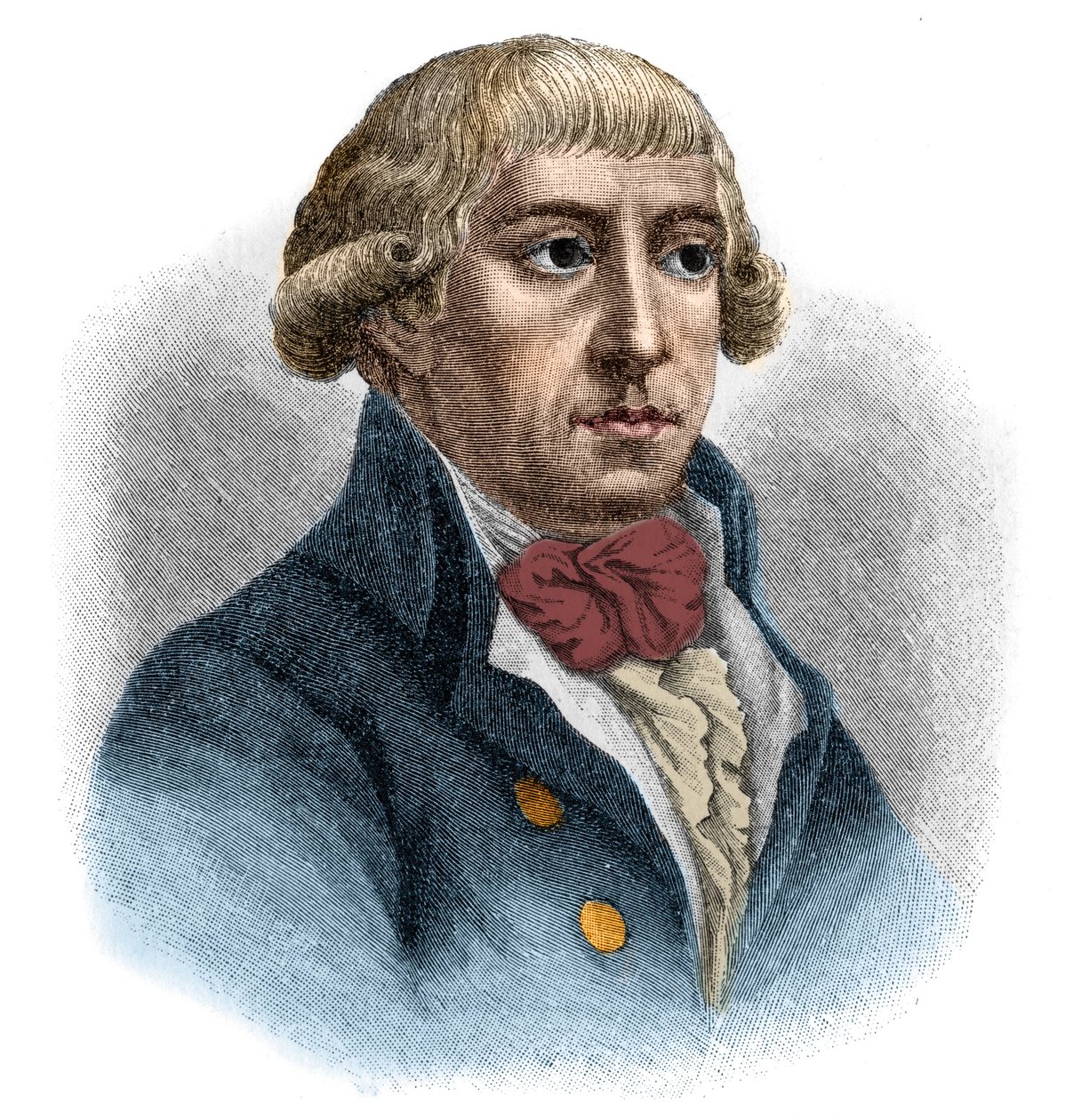 Portrett av Gottfried August Burger (Geoffroy Auguste Burger av Unknown artist