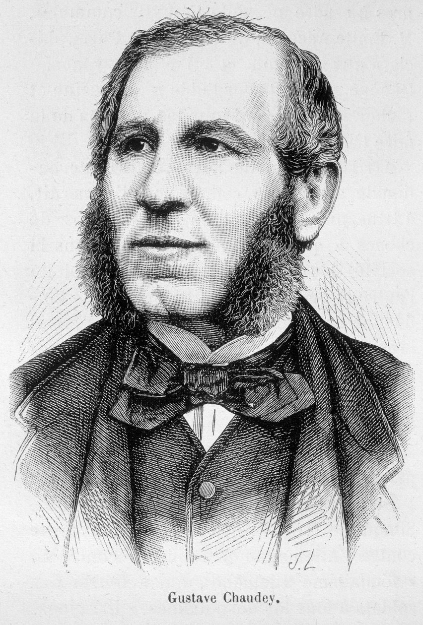 Portrett av Gustave Chaudey av Unknown artist