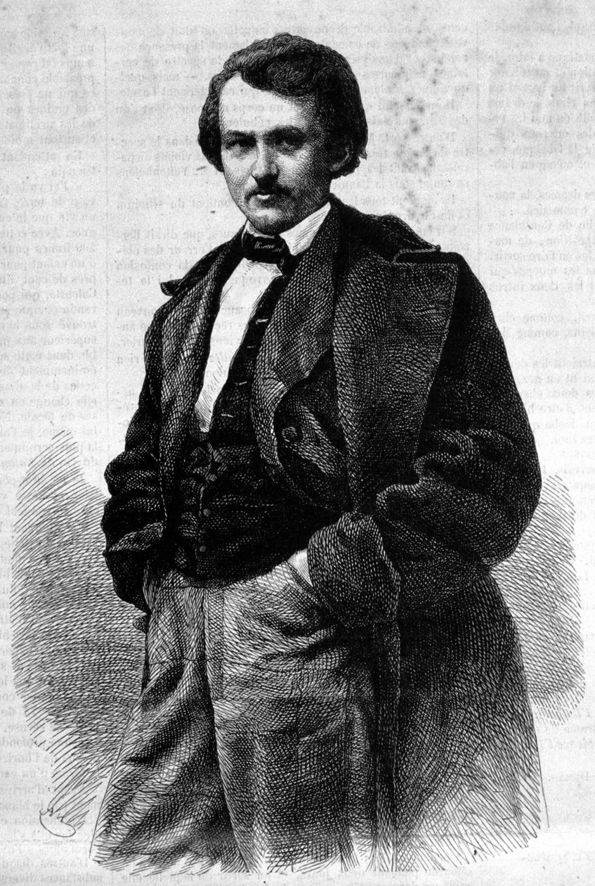 Portrett av Gustave Doré (1832 - 1883). av Unknown artist