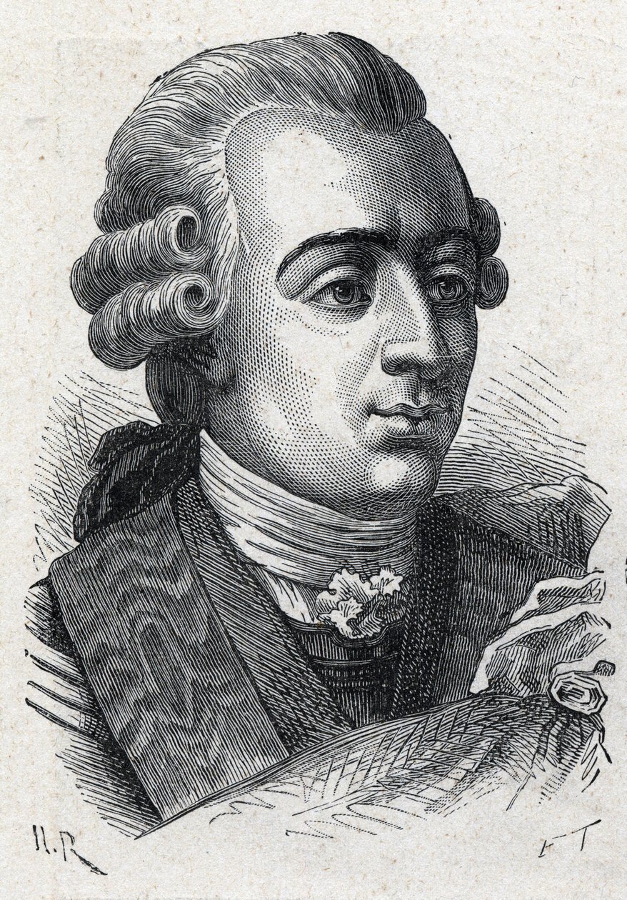 Portrett av Gustave III av Suede (Gustav III av Unknown artist