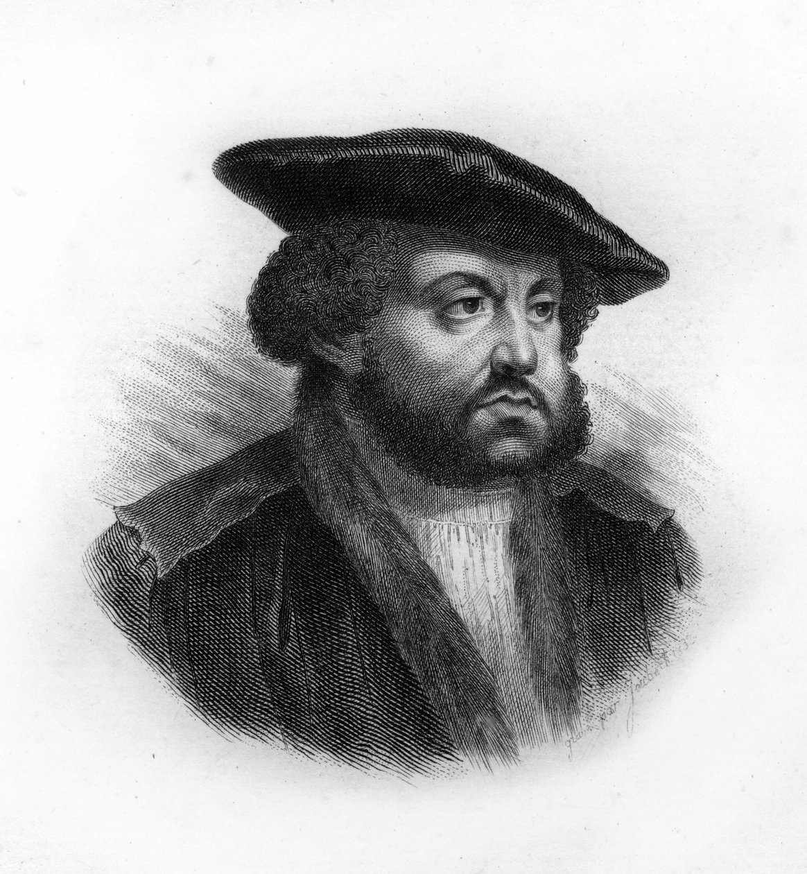 Portrett av Hans Holbein 1495-1554 av Unknown artist