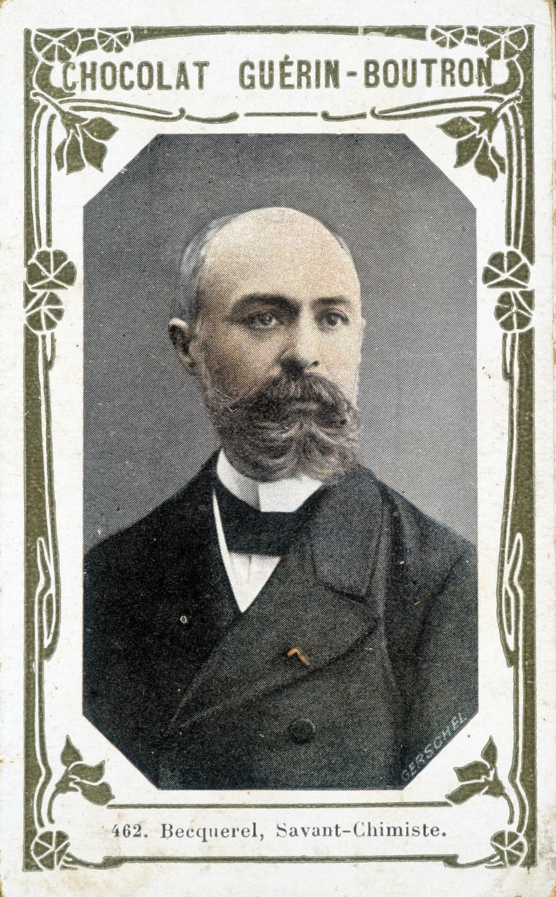 Portrett av Henri Becquerel (1852 - 1908), fransk fysiker. av Unknown artist