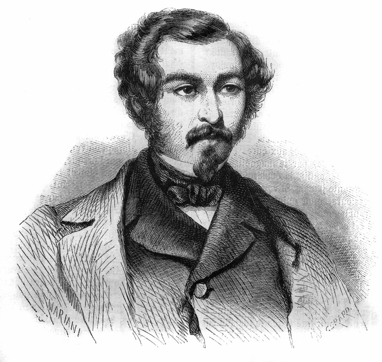 Portrett av Henri de Ruolz (1811-1887), fransk kjemiker. av Unknown artist