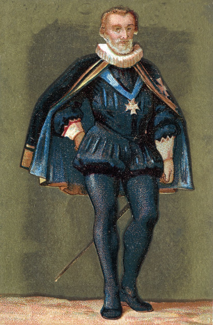 Portrett av Henrik IV, konge av Frankrike (1553-1610). av Unknown artist