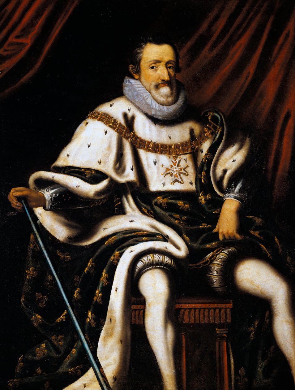Portrett av Henry IV av Frankrike (Pau av Unknown artist