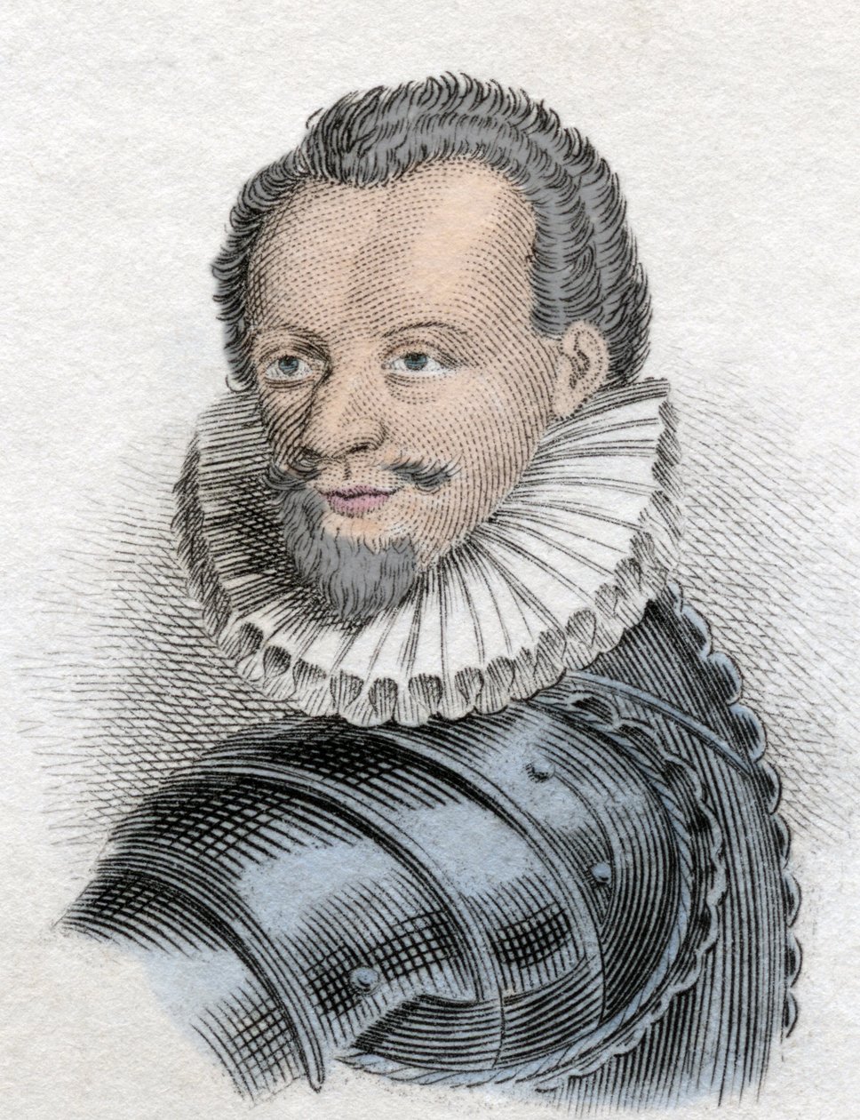 Portrett av Henry I av Lorraine, tredje hertug av Guise, kjent som Scalafre (1550 - 1588) av Unknown artist