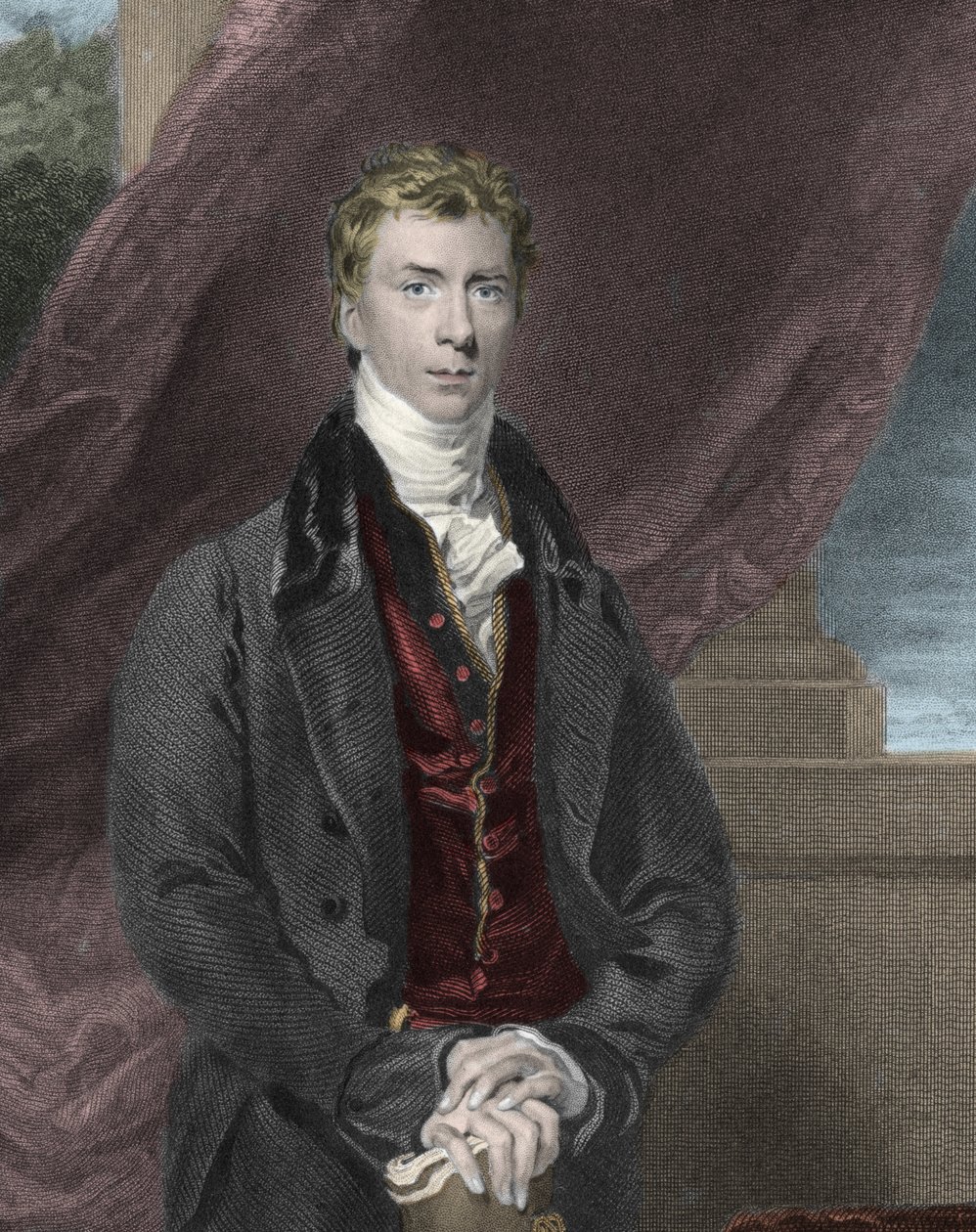 Portrett av Henry Peter Brougham (1778–1868), skotsk advokat og politiker av Unknown artist