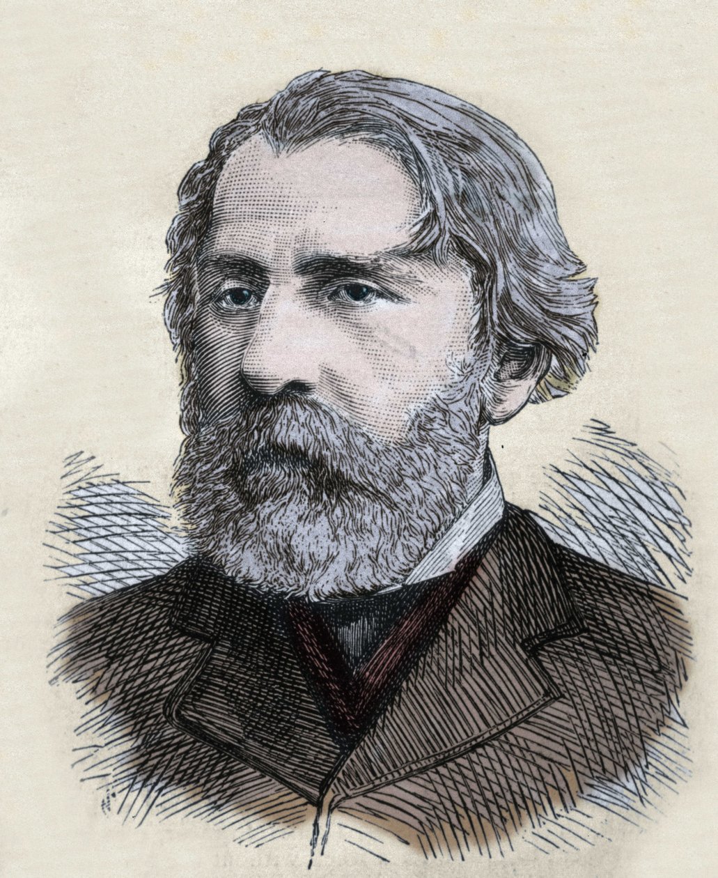 Portrett av Ivan Turgeniev (Turgenev av Unknown artist