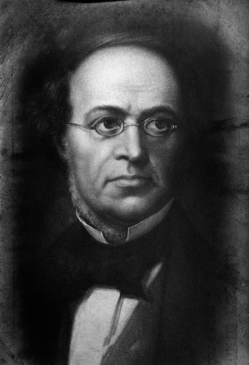 Portrett av Jacques Halevy (gravering) av Unknown artist