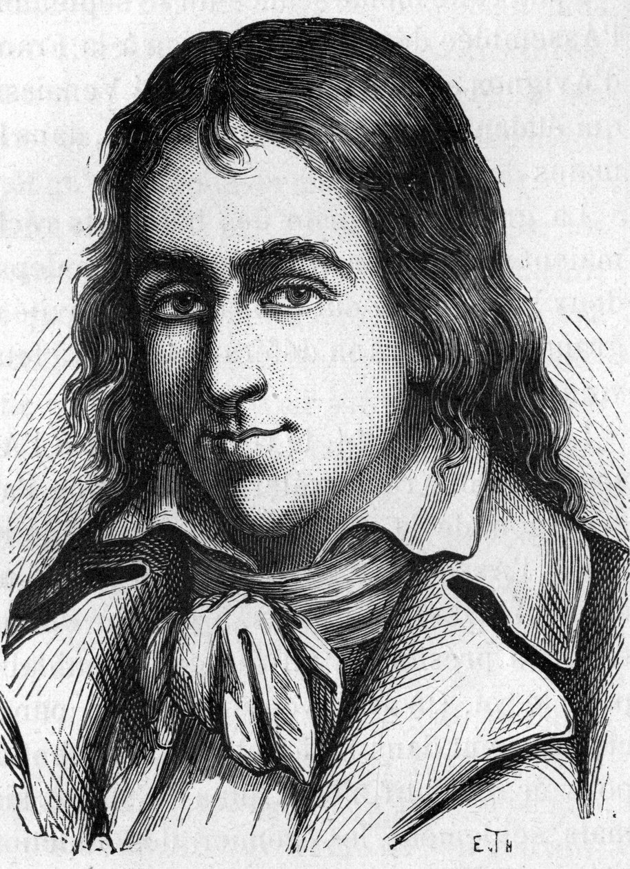 Portrett av Jacques René Hébert. Fransk journalist og politiker 1757-1794 av Unknown artist