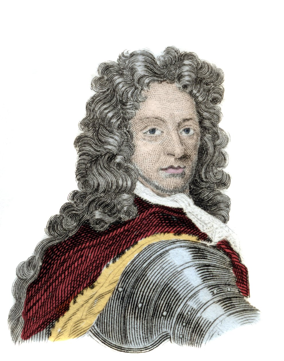 Portrett av James II (James II Stuart) (1633-1701), konge av England. av Unknown artist