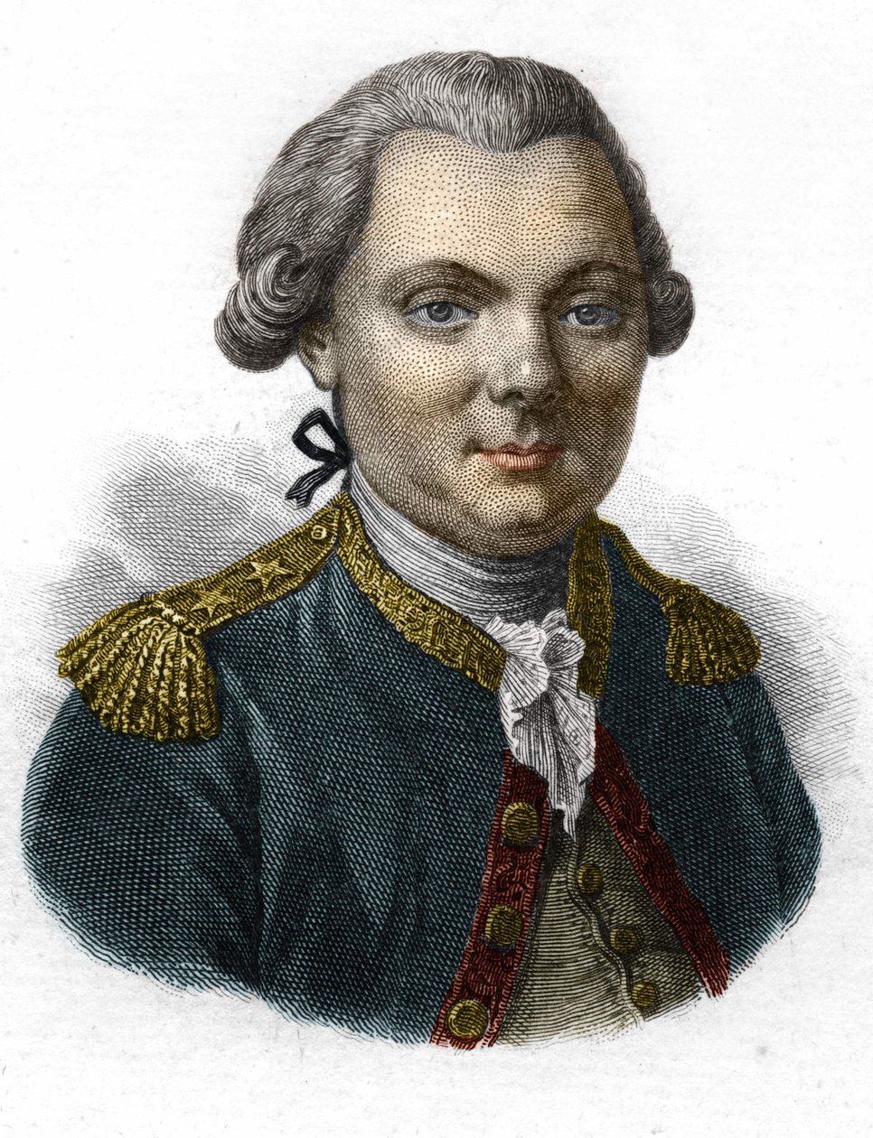 Portrett av Jean-Francois Galaup, greve av La Perouse (Jean Francois Laperouse av Unknown artist