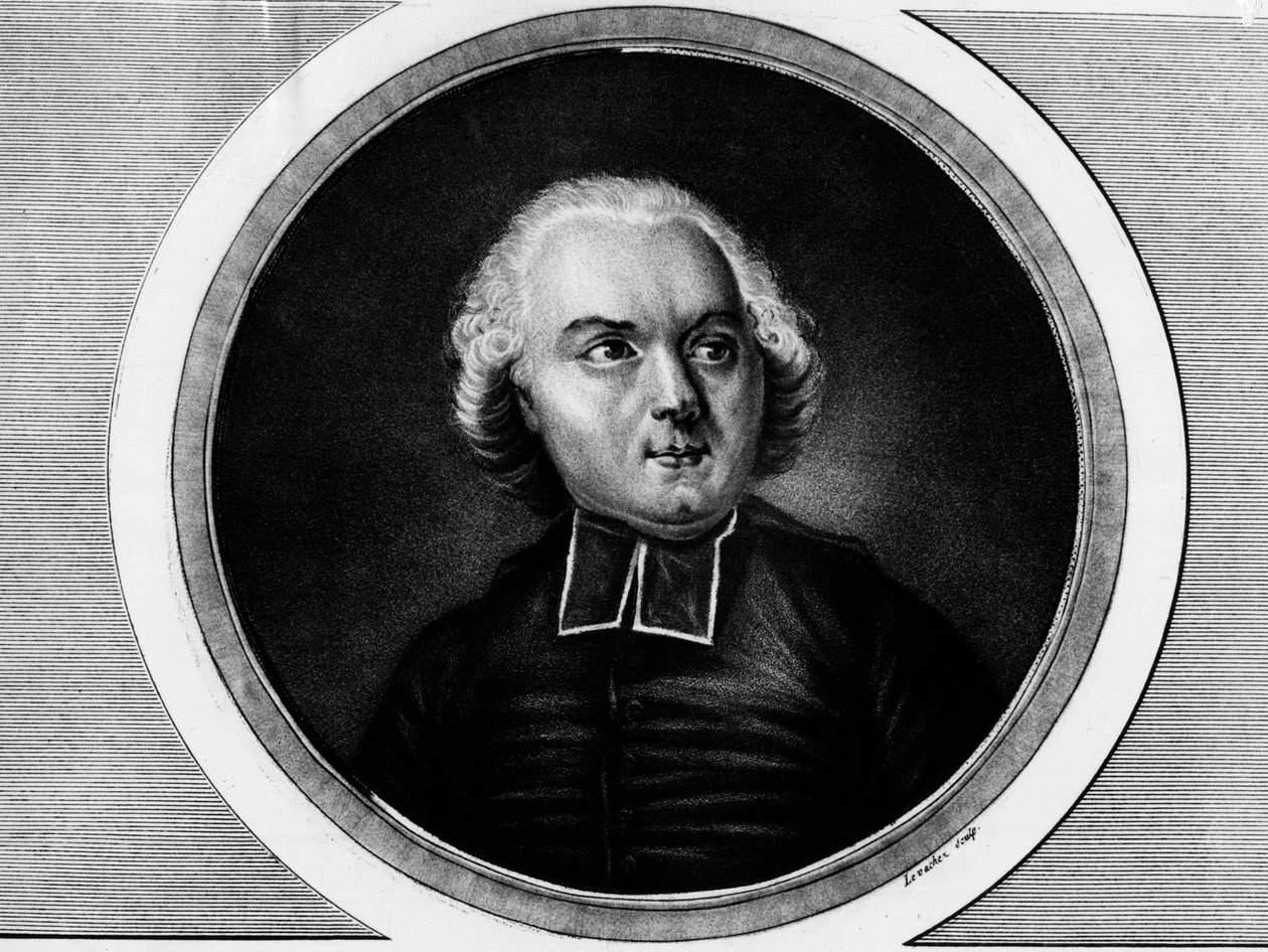 Portrett av Jean-Sibrake (Sibrakes eller Siffrein) av Jean Sylvain Maury (eller Abbe Maury av Unknown artist