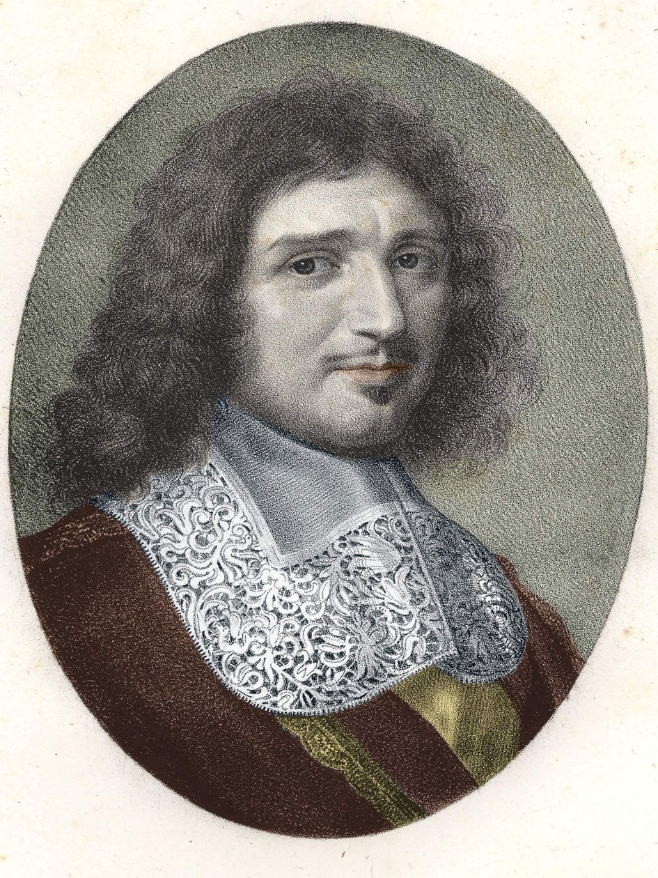 Portrait of Jean Baptiste (Jean-Baptiste) Colbert (1619-1683). av Unknown artist