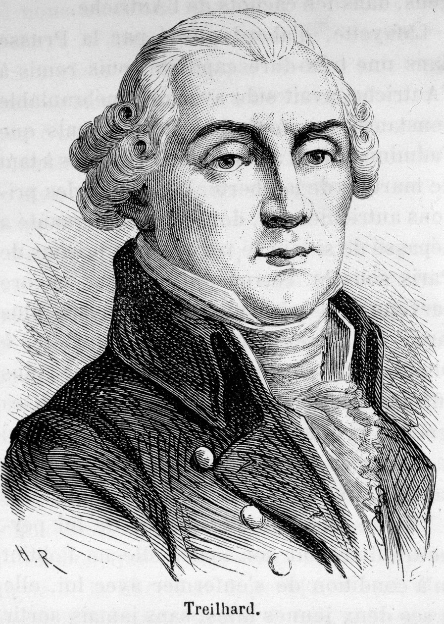 Portrait of Jean Baptiste Treilhard (1742-1810), French politician. av Unknown artist