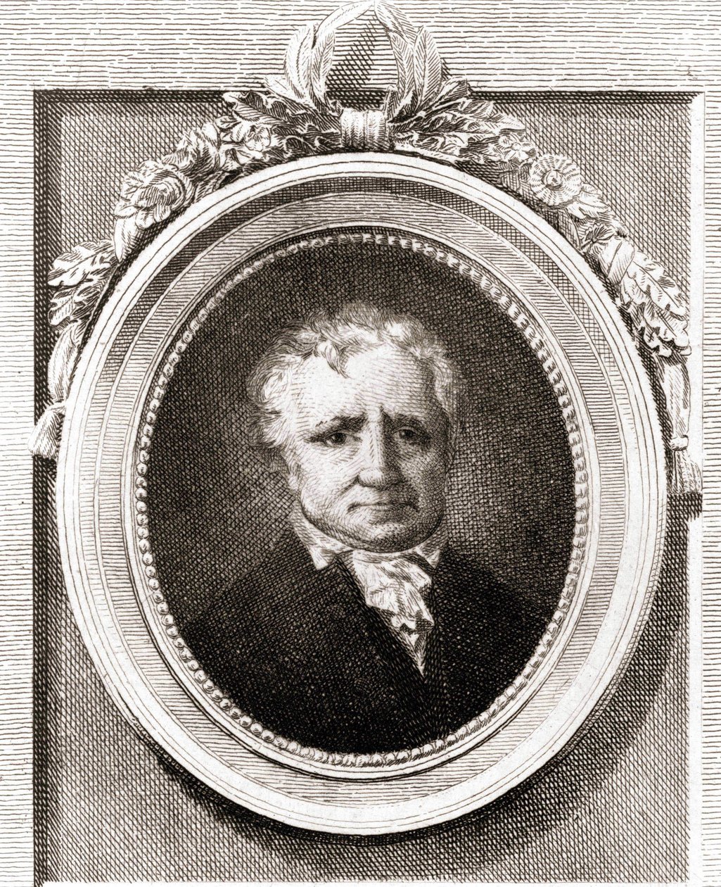 Portrett av Jean Honoré Fragonard, fransk maler (1732 - 1806). av Unknown artist