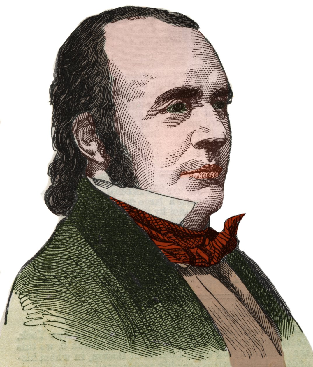 Portrett av Jean Louis Rodolphe Agassiz (1807-1873), amerikansk naturforsker. av Unknown artist
