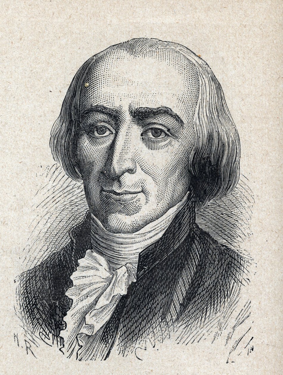 Portrait of Jean Marie Roland, Viscount de la Platiere av Unknown artist