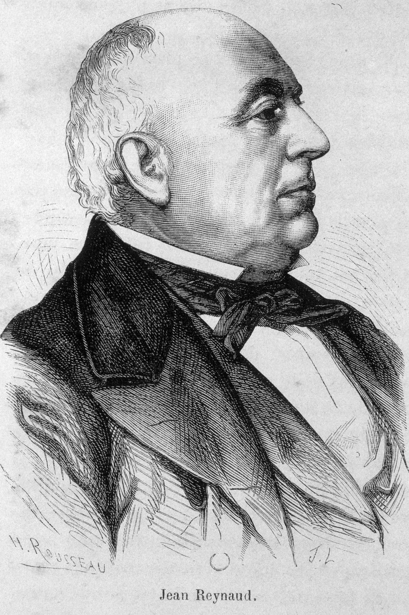 Portrett av Jean Reynaud (1806–1863) var en fransk filosof. av Unknown artist