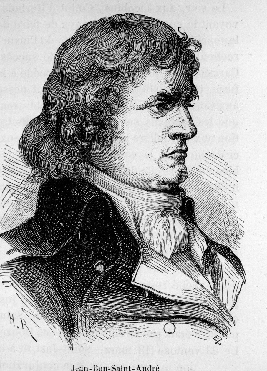 Portrett av Jeanbon Saint Andre, fransk politiker av Unknown artist